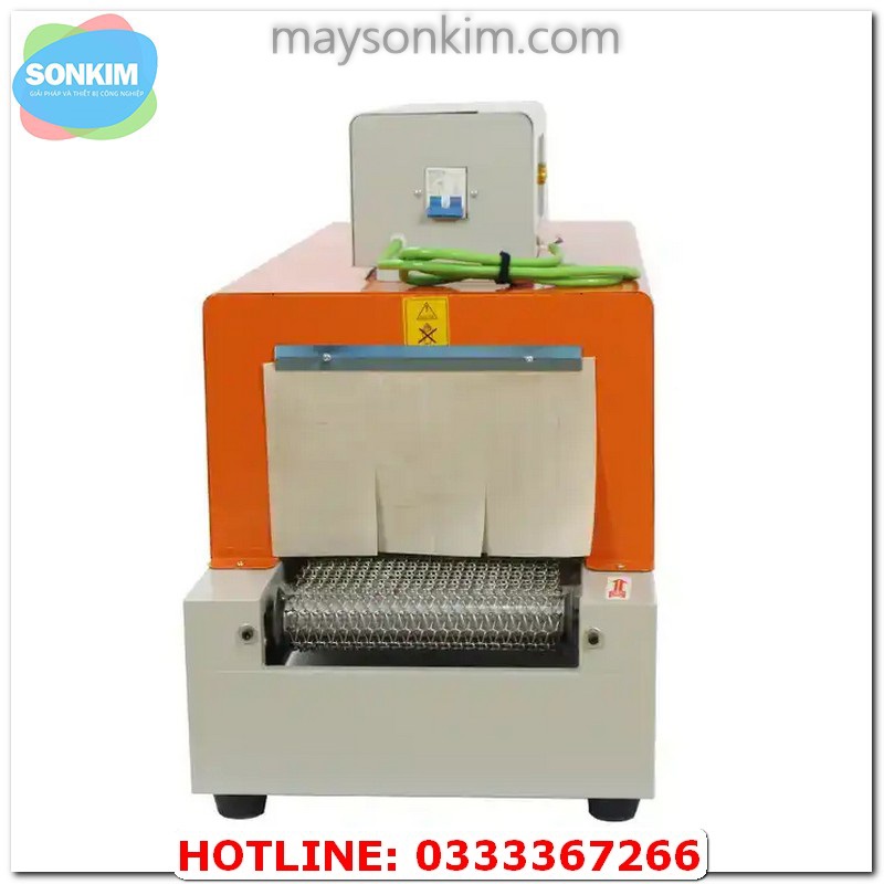 Máy co màng để bàn băng tải xích/ đũa SK6000